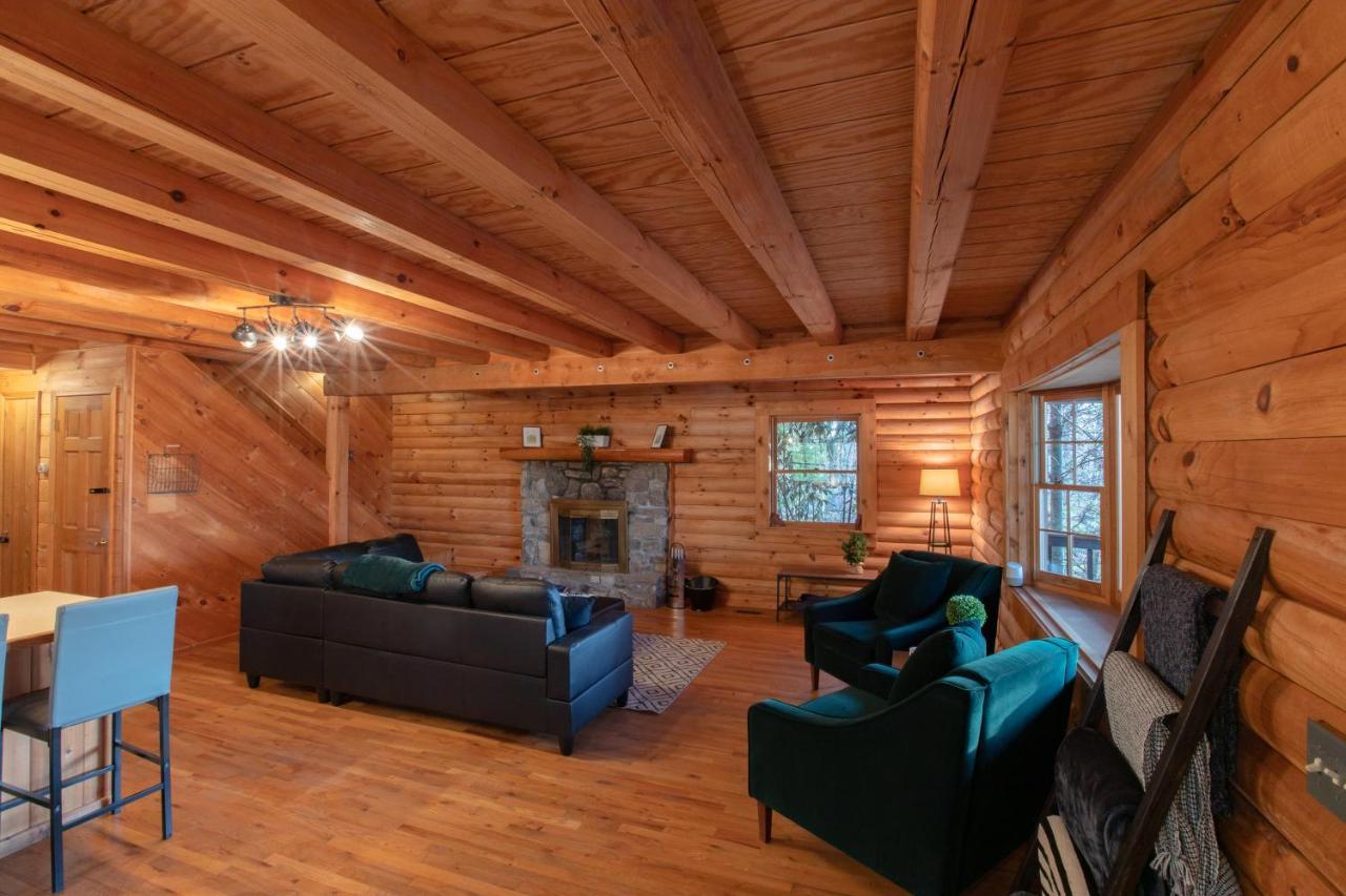 Treetops Cabin Easy To Asheville With Fast Wifi And Great View Swiss Εξωτερικό φωτογραφία