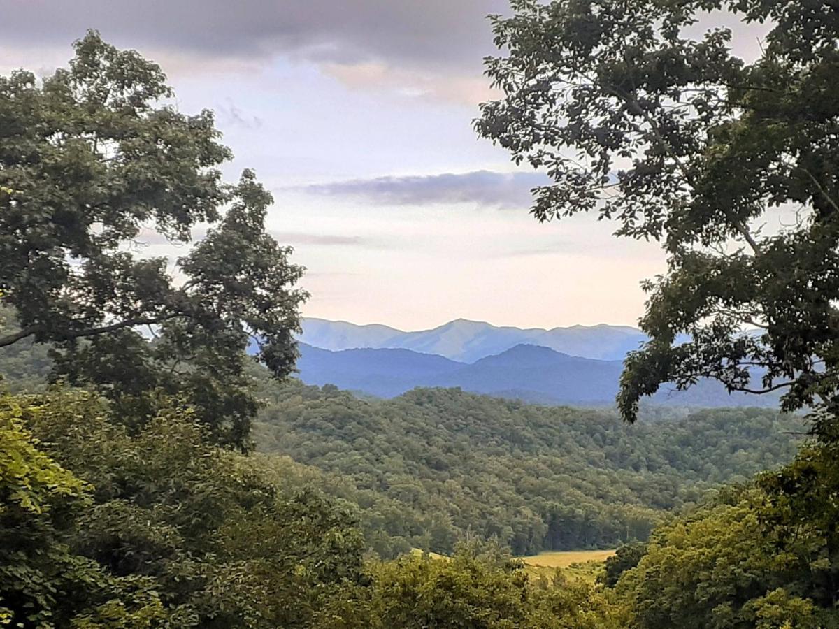 Treetops Cabin Easy To Asheville With Fast Wifi And Great View Swiss Εξωτερικό φωτογραφία