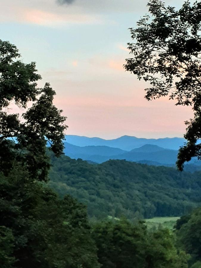 Treetops Cabin Easy To Asheville With Fast Wifi And Great View Swiss Εξωτερικό φωτογραφία
